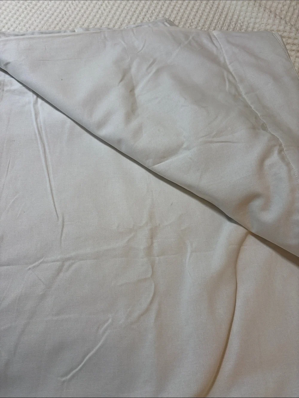 West Elm 48” x 108’ White Blackout Drapery Panel